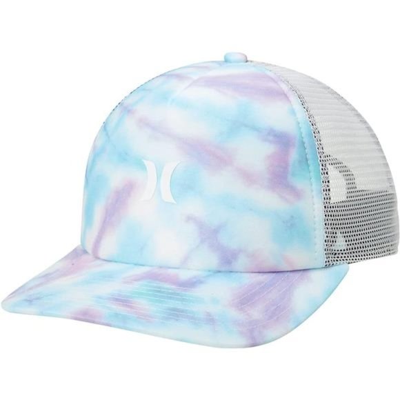 WOMEN'S Curved Baseball Cap with Snap Back Closure Celestial Teal - Picture 1 of 6